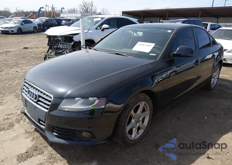 2009 Audi A4 2.0T Premium from USA, damaged, VIN WAULF78K49A136923